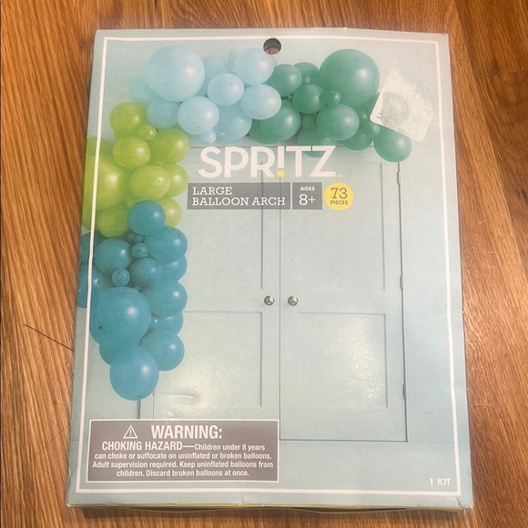 Spritz Blue and Green Party Decorations Balloon Garland Kit - Picture 1 of 5